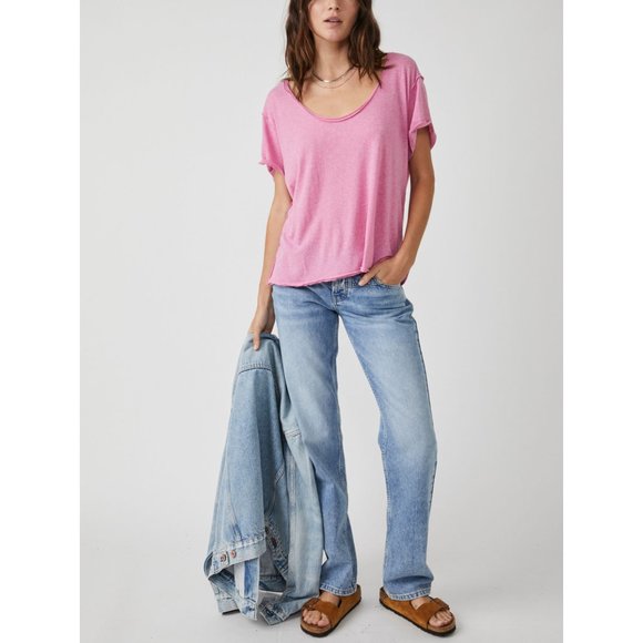 FREE PEOPLE Dylan Tee / Aurora - Picture 5 of 6